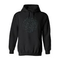 thumbnail image 1 of Constellations Star Map Hoodie Men -Image by Shutterstock, Male XX-Large, 1 of 4
