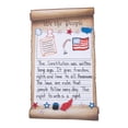thumbnail image 1 of Constitution Writing Prompt Craft Kit, Craft Kits, Sign Decoration Craft Kits, Hanging Decor Craft Kits, 12 Pieces, Multicolor, 1 of 1