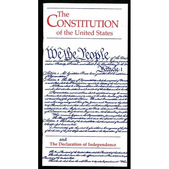 Pre-Owned Constitution of the United States and the Declaration of Independence, 9780160891847, 0160891841, Paperback, Reissue edition