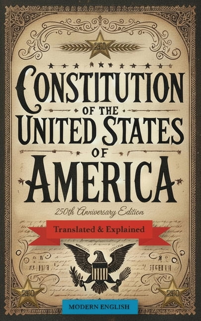 Constitution of the United States of America: Translated & Explained in Modern English - 250th Anniversary Edition, (Paperback)