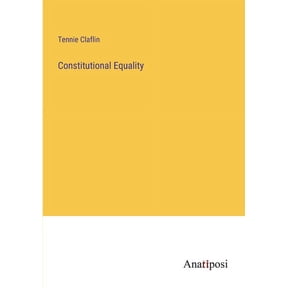 Constitutional Equality, (Paperback)