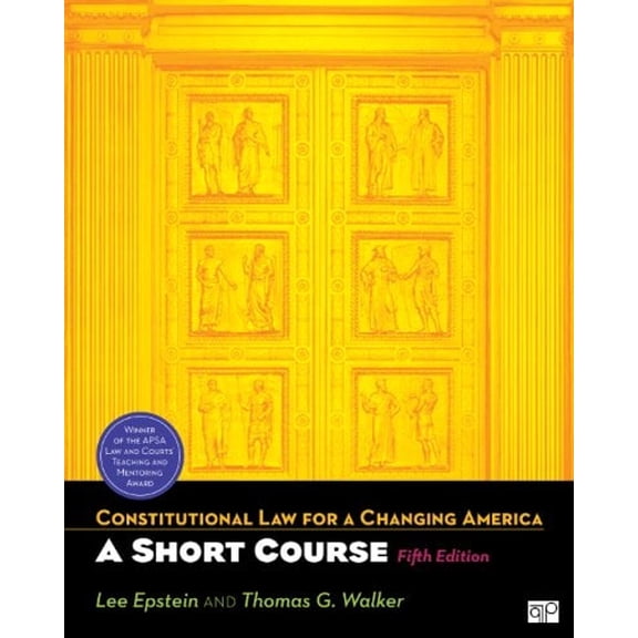 Pre-Owned Constitutional Law for a Changing America: A Short Course (Paperback) 160871697X 9781608716975