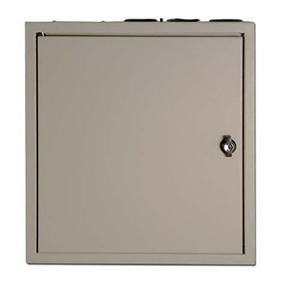 Construct Pro 15-inch Metal Wire Box Can with Removable Door (Neutral)