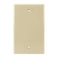 thumbnail image 1 of Construct Pro Blank Standard Wall Plate (Ivory), 1 of 5