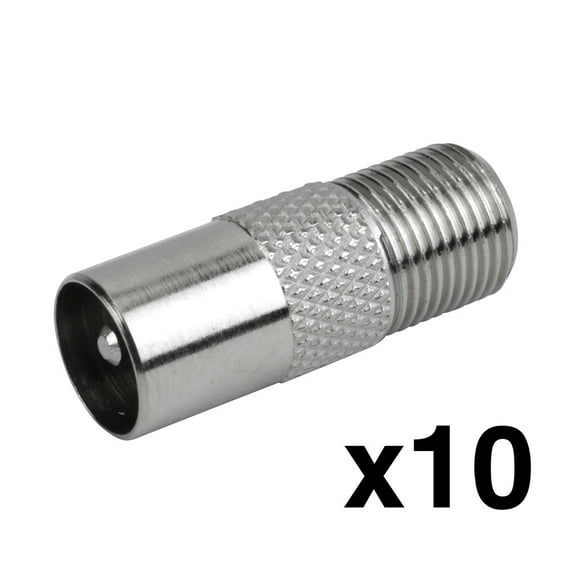 Construct Pro F Female to PAL Male Adaptors (10 Pack)