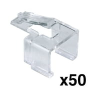 Construct Pro RJ-45 Easy Plug Repair for Cat5e & Cat6 Cable Connectors Clear | Bag of 50 Manufactured by Skywalker