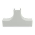 thumbnail image 1 of Construct Pro Raceway Cable Cover T-Adapters (5-Pack, .87-inch, White), 1 of 5