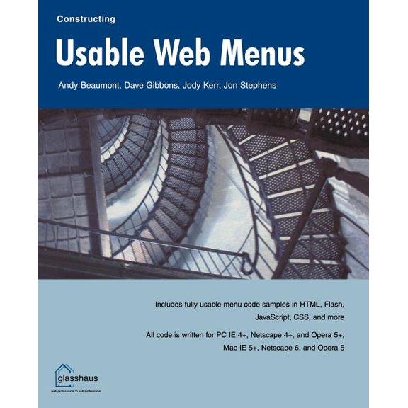 Constructing Usable Web Menus, (Paperback)
