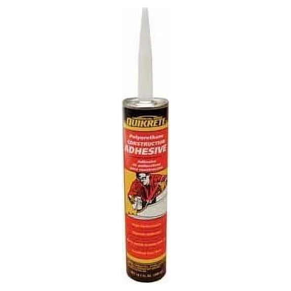 Quikrete Construction Adhesive - Waterproof - 10 oz, Multicolor