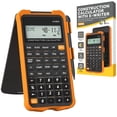 thumbnail image 1 of Construction Calculator with Writing Tablet Industrial & Scientific, for Contractors & Carpenters, 1 of 12