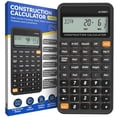 thumbnail image 1 of Construction Advanced Construction Math Calculator for Contractors, Estimators, Builders, Framers（Without Protective Case）, 1 of 7