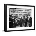 thumbnail image 1 of Construction Area: Extreme Danger, Positively No Admittance, Keep Out, at Grand Coulee Dam Framed Photographic Print by Margaret Bourke-White, 16" x 12", Sold by Art.com, 1 of 5