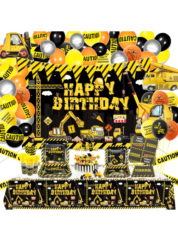 Construction Party Supplies in Party & Occasions
