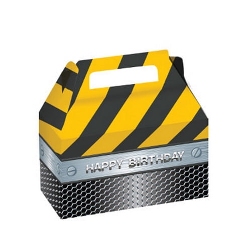 Construction Zone Party Treat Boxes (2 Ct)