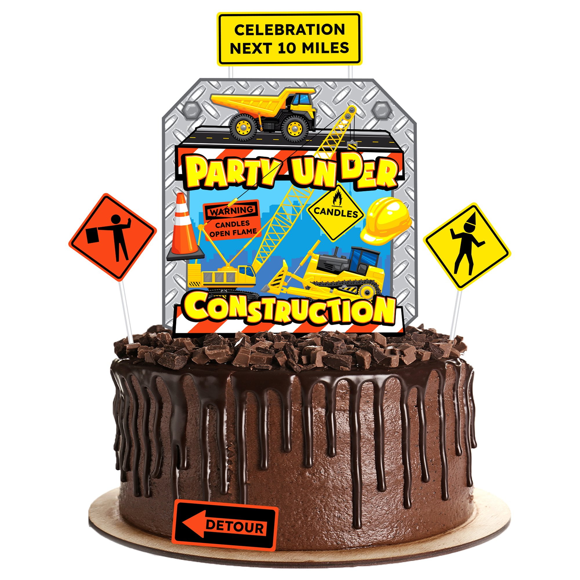 construction-cake-topper-construction-party-supplies-walmart-com for Free Printable Construction Cake Toppers Construction Cake Topper - Construction Party Supplies - Walmart.com for Free Printable Construction Cake Toppers