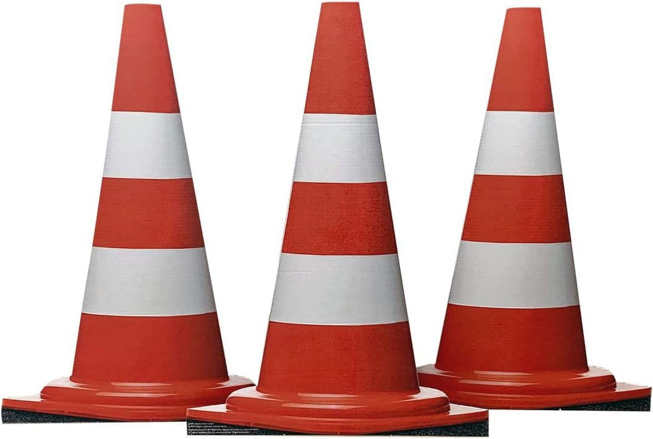 Construction Cones (Set of Three) Life Size Cutout Standup