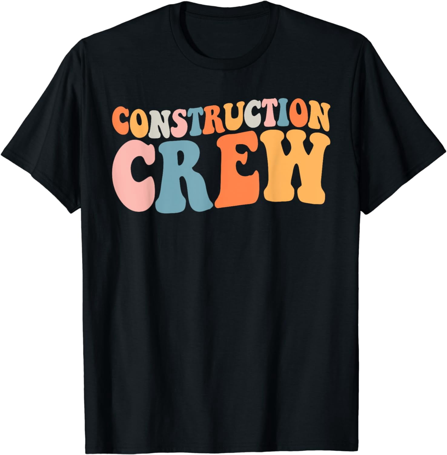 Construction Crew Building Team Building Squad Hard Hat T-Shirt ...