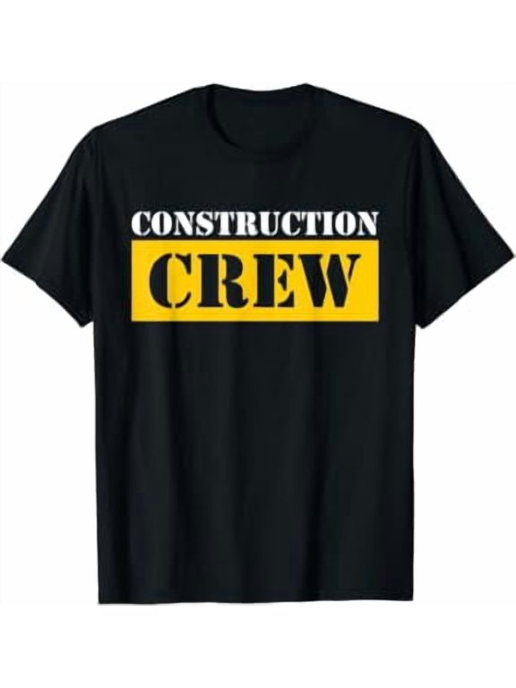 Construction Crew & Highway Worker T-Shirt