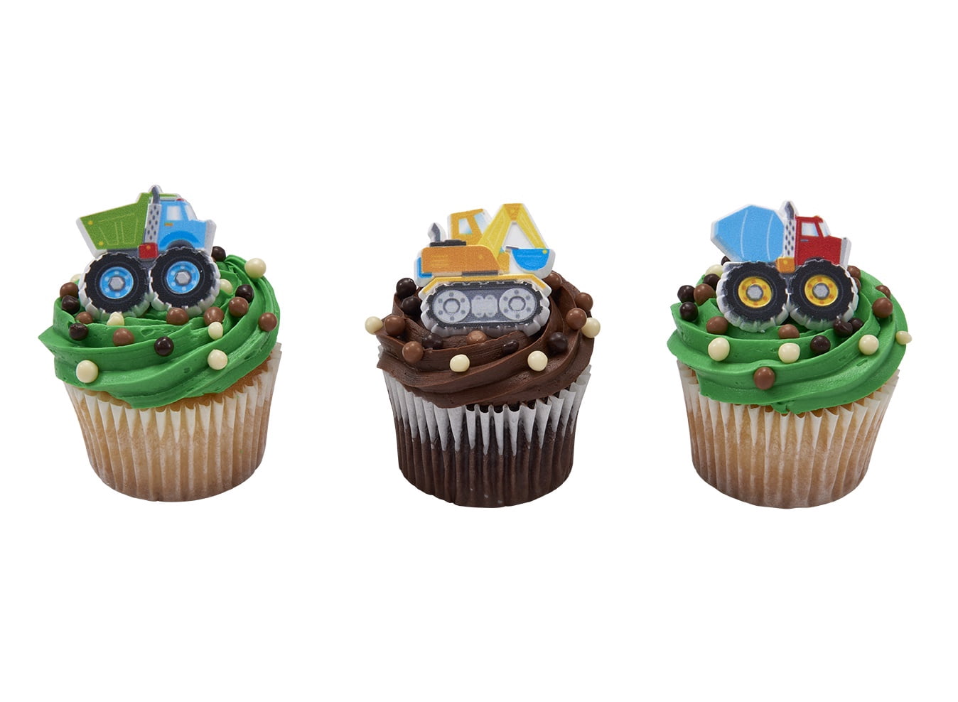Construction Dig Cupcakes