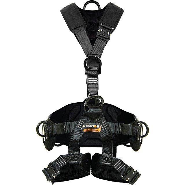 Construction Harness Full body harness with Flat Foam Padding, 6 D