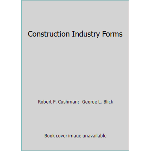 Pre-Owned Construction Industry Forms (Hardcover) 0471613215 9780471613213