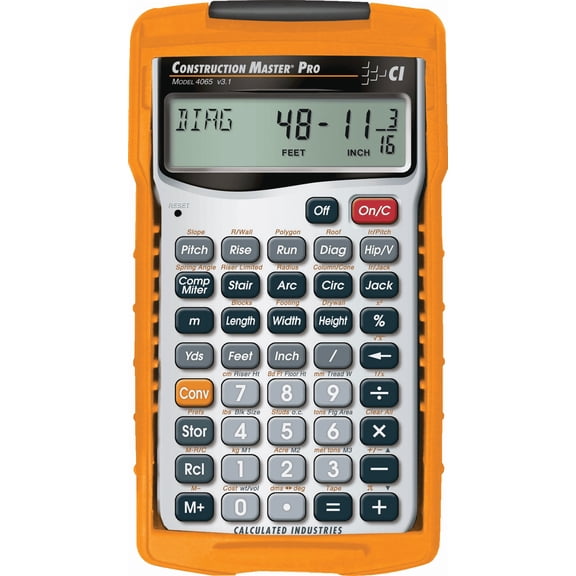 Construction Master Pro Project Calculator - Single Pack