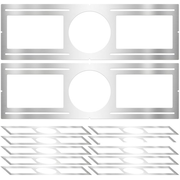 Construction Mounting Plate 6 Inch Led Recessed Lighting Housing Kits Flat Steel Rough In Bracket Fixture For Light Bar 12pc Shallow