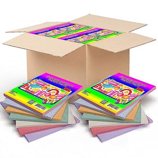 Construction Paper (600 ), Construction Paper Bulk, 9 X 12 Construction