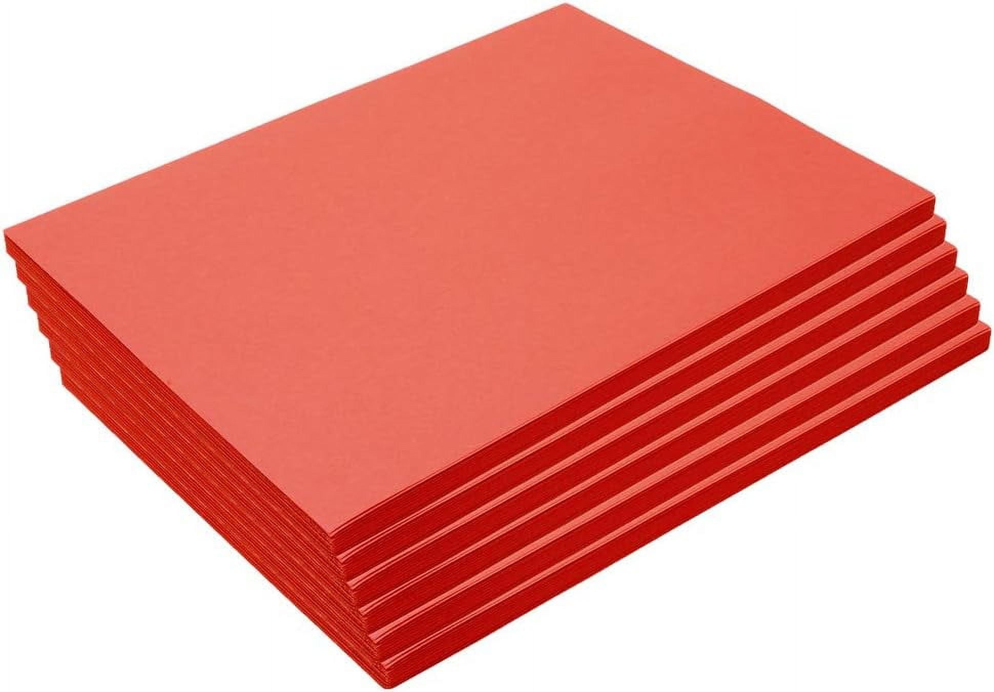 Construction Paper,Orange,9 Inches X 12 Inches,300 Sheets,Heavyweight