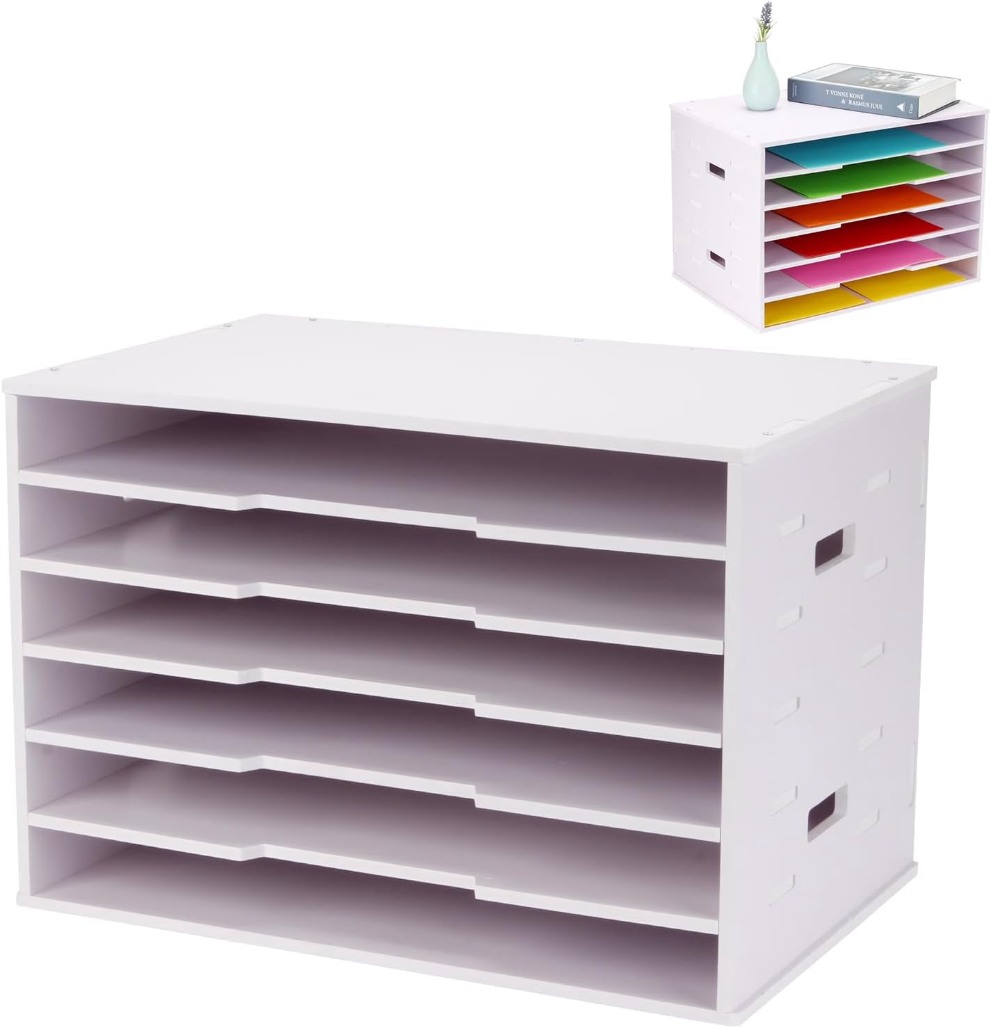Bag Sortation Rack Construction Paper Organizer 20