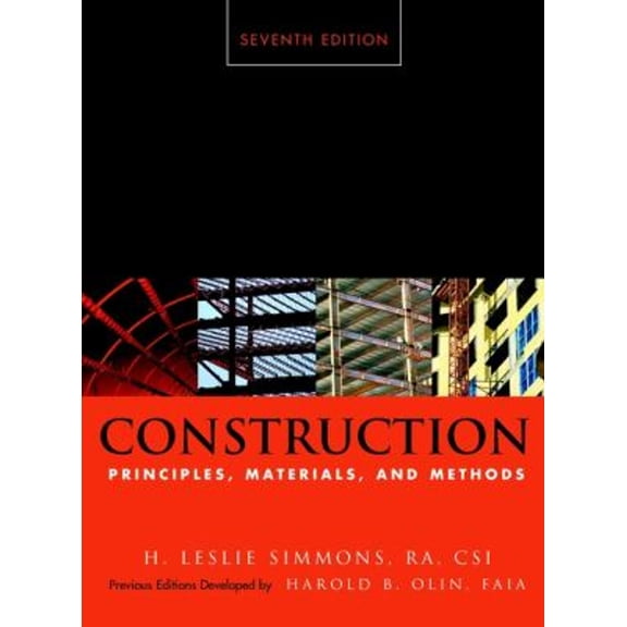 Pre-Owned Construction: Principles, Materials, and Methods (Hardcover) 0471356409 9780471356400
