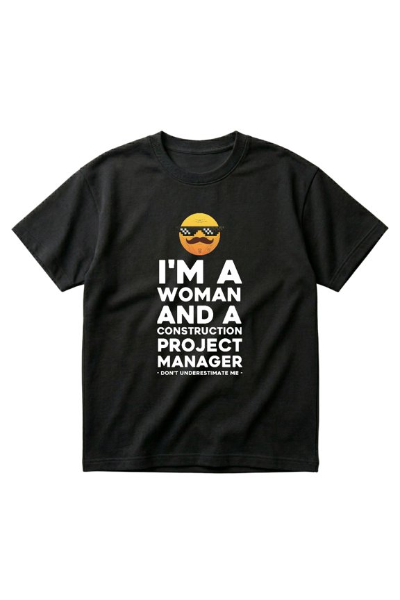 Construction Project Manager Supervisor Gift Building Leader T-Shirts
