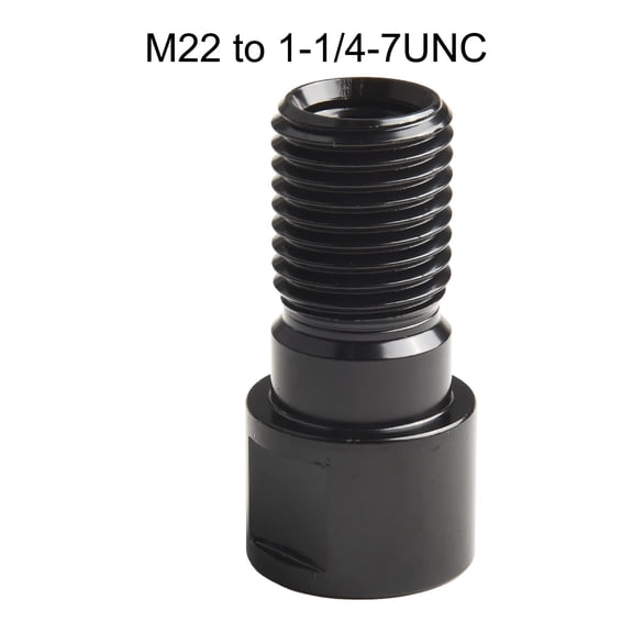 Construction Projects 85MM 3.35 In Drill Converter Thread Adapter For Drill Core Bits Power Tool Accessory M22 To 1-1 4-7