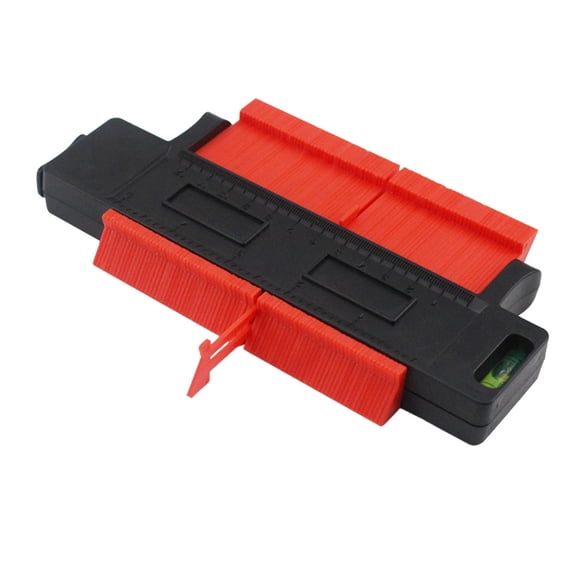 Construction Ruler with Gauge for Corner Flooring Irregular Shape Duplicators Outline Measuring Ruler