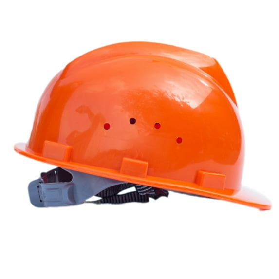 Construction Safe Helmets Breathable Adjustable Suspension Strap Helmets for Heavy Type Use