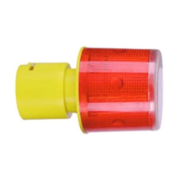 Construction Safety Flashing Light Solar Powered LED Warning Lights Road Traffics Barrier Flashing Lamp
