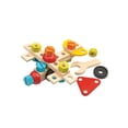 thumbnail image 1 of PlanToys® Construction Set Wooden Montessori Building and Engineering Toy | Fine Motor, Creativity and Early STEM Skill Development | Eco Friendly Educational Open Ended Play Kit, 1 of 6