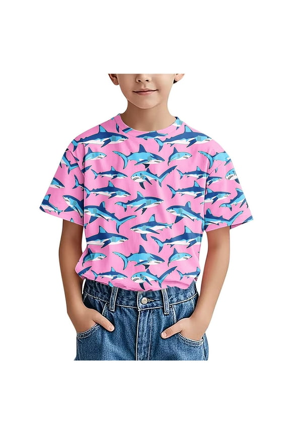 Construction Shirt forToddler Boys Kids Dinosaurs T-Shirt Short Sleeve Car Tractor Truck Excavator Clothes