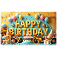 thumbnail image 1 of Construction Theme Happy Birthday Banner Kids Party Decoration Cake Design for Birthday Celebration Indoor Decoration Kids Party, 1 of 8