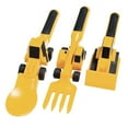 thumbnail image 1 of Construction Themed Eating Utensils Set with Tractor Forks and Spoons for Constructive Eating Durable Dishwasher Safe Design, 1 of 3