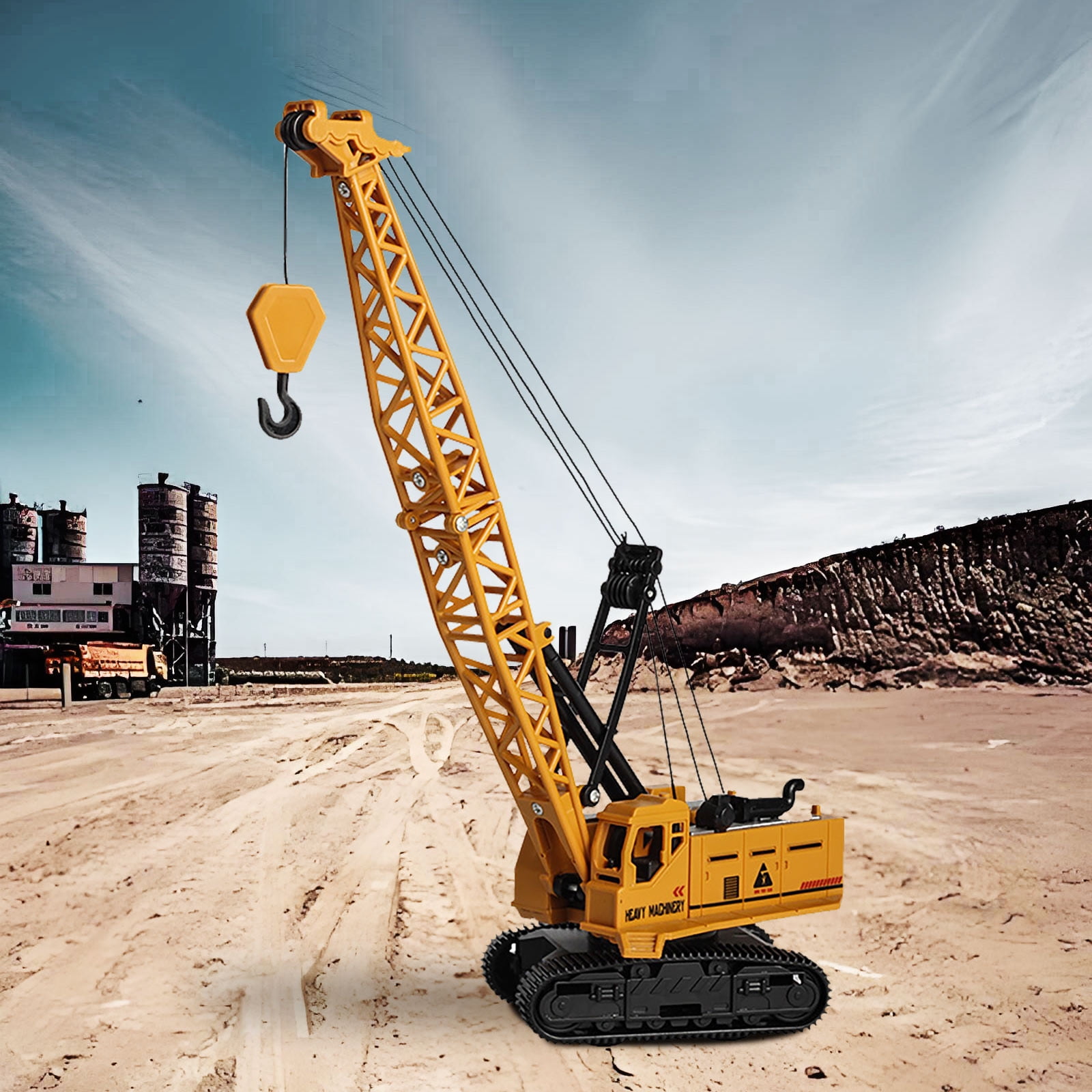 Construction Truck Toys for 3 4 5 6 8Year Old Boys, Kids Engineering Trucks Vehicle w/Tractor