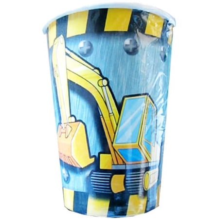 Construction Trucks 9oz Paper Cups (8ct)