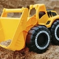 thumbnail image 1 of Construction Vehicle Inertia Toy Push Go Engineering Model for 3-4 Years Dump Truck with Movable Bucket, 1 of 2