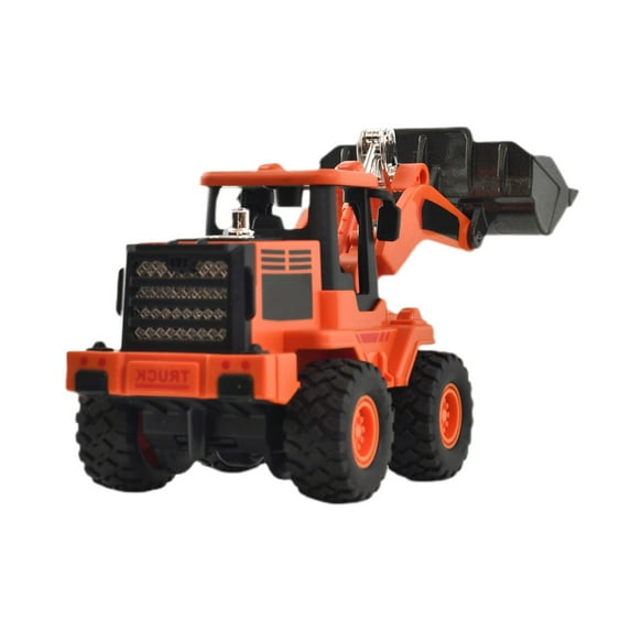 Construction Vehicle Toys for 3-4 Years, Alloy Forklift Model Simulation Loader Bulldozer Dump Truck, Inertia Powered Engineering Cars, Drop Resistant Vehicle Models, Gift for 3-4 Years