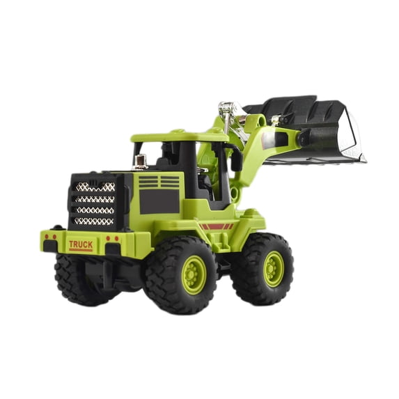 Construction Vehicle Toys for 3-4 Years, Alloy Forklift Model Simulation Loader Bulldozer Dump Truck, Inertia Powered Engineering Cars, Drop Resistant Vehicle Models, Gift for 3-4 Years