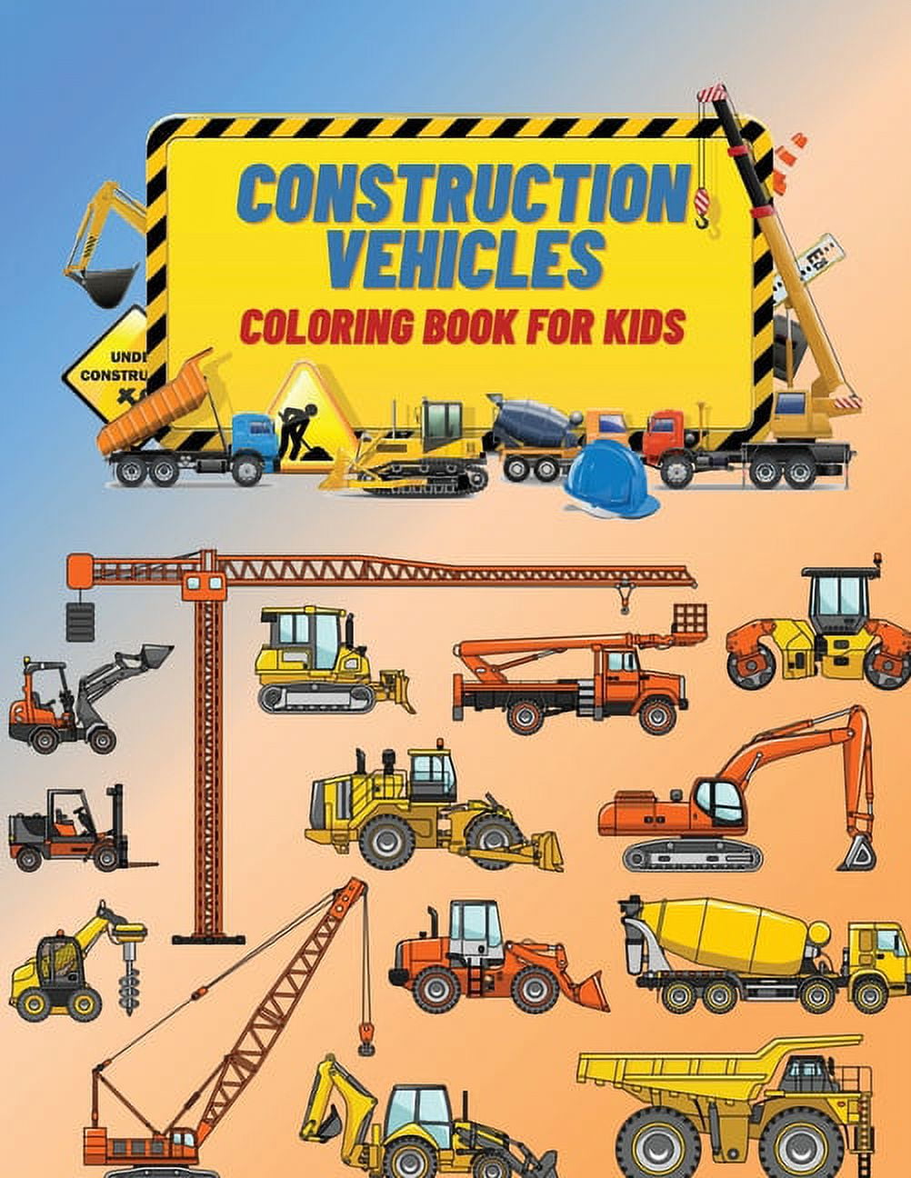 Cars and Trucks and Things That Go Coloring Book for Kids: Art Supplies for  Kids 4-8, 9-12 – Childrens Bookstore