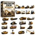 thumbnail image 1 of Construction Vehicles Fleet Advent Calendar 2026, 24 Days 2D Flat Acrylic Construction Vehicle Ornaments, Christmas Countdown Gift Box for Xmas Tree Decoration, Christmas Stocking Stuffers, 1 of 7