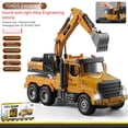 thumbnail image 1 of Construction Vehicles, Kids Inertia Light & Sound Toy, 1Pc Play Trucks For Toddlers 3-7 Year Old Boys & Girls Birthday Gifts, 1 of 7