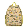 thumbnail image 1 of Construction Vehicles Pattern Backpack Backpack for School,Schoolbag with Adjustable Shoulder Straps & Padded Back,13.8"x11.4"x6", 1 of 6