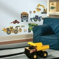 thumbnail image 1 of Construction Vehicles Wall Decals, 1 of 6